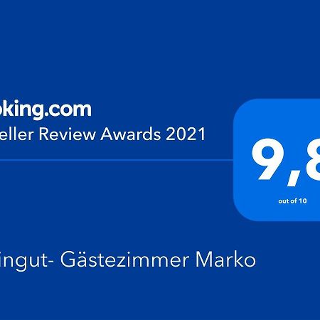 Weingut- Gaestezimmer Marko 루트스카치 외부 사진
