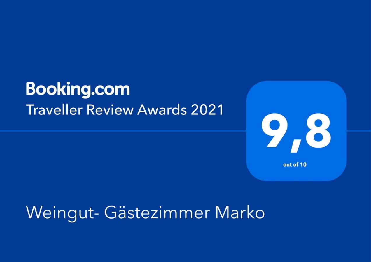 Weingut- Gaestezimmer Marko 루트스카치 외부 사진